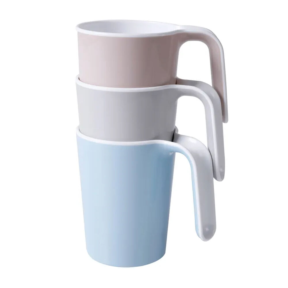 美丽雅 双色口杯-2个装（颜色随机发）