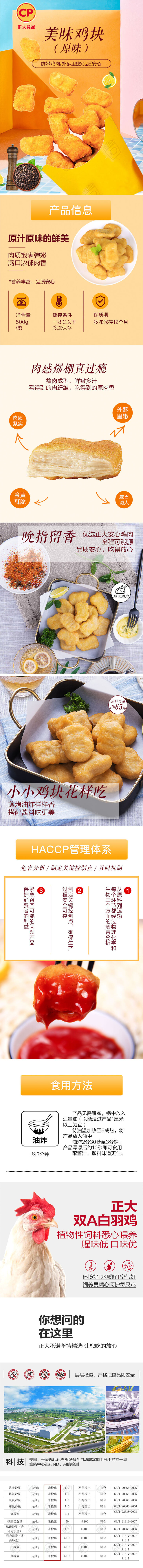 积分商城详情图片正大美味鸡块（原味）300g*4袋