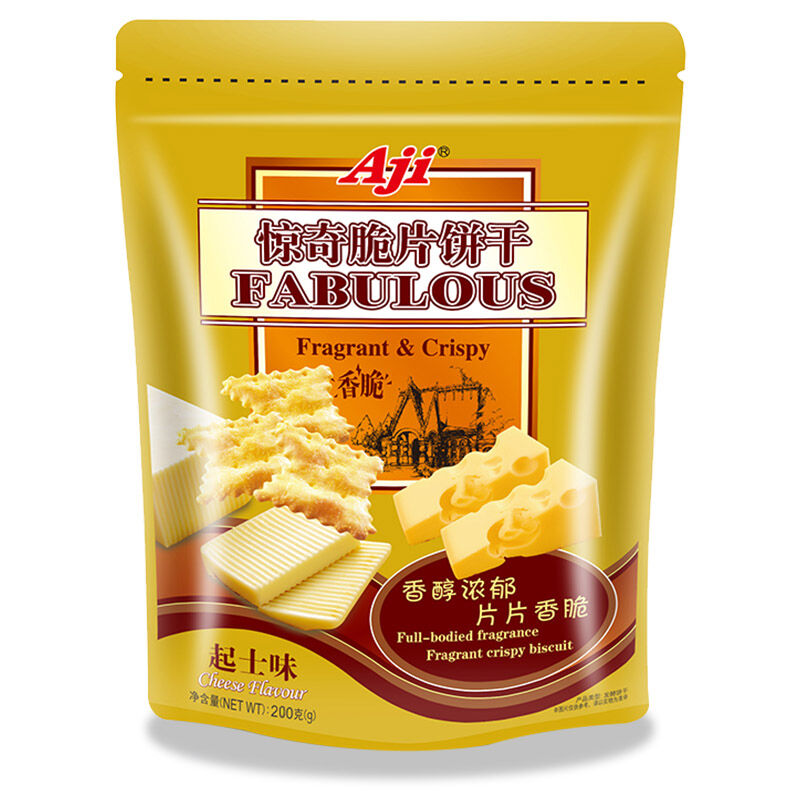 Aji惊奇脆片饼干200g起士味/蔬菜味/泡菜味/黑松露味/松茸火腿味/鱼子酱味多口味可选起士味20