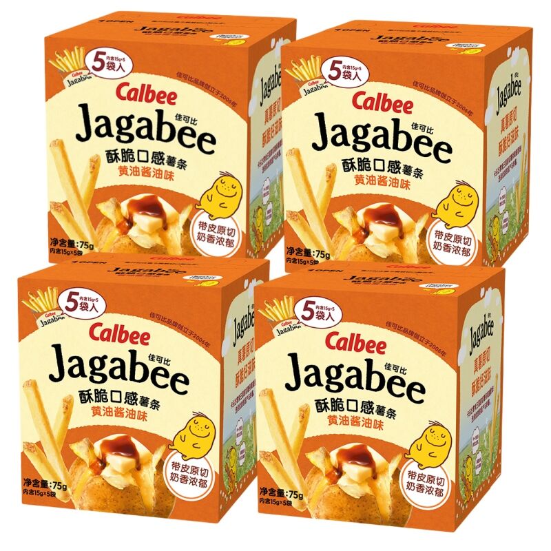 卡乐比Calbee牌Jagabee 薯条300g多口味可选